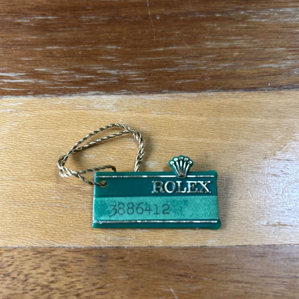 4 ROLEX ロレックス タグ グリーンタグ HangTag クロノメーター