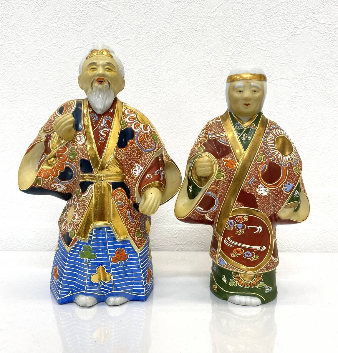 Yahoo!オークション -「高砂人形」(九谷) (日本の陶磁)の落札 Yahoo!オークション -「高砂人形」(九谷) (日本の陶磁)の落札