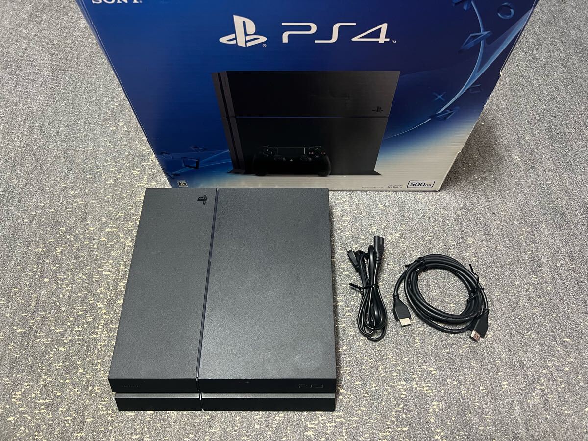 Sony PlayStation 4 - Jet Black (CUH-1200AB01) for sale