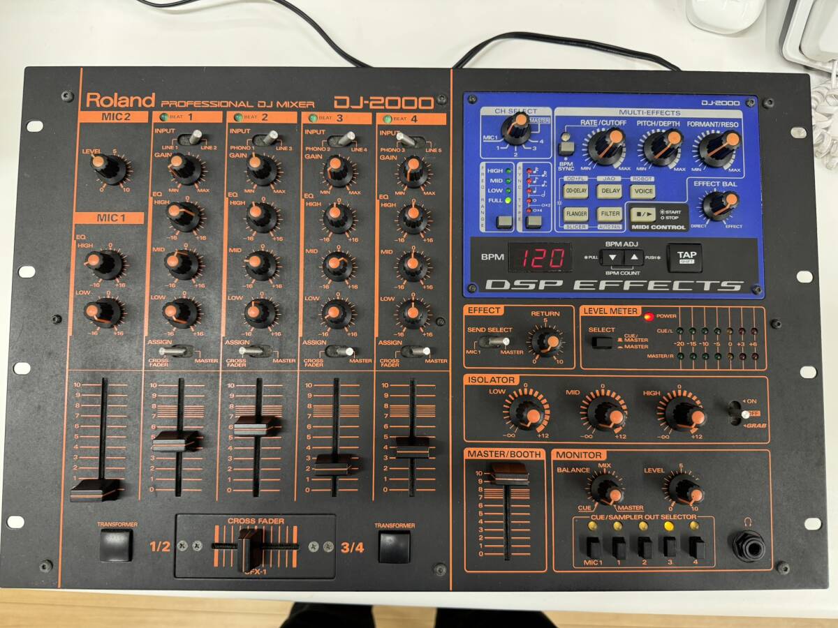 Roland DJ-2000 動作確認 マニュアル 分解清掃メンテ済 日本製 Yahoo!オークション -「roland dj-2000」の落札相場・落札価格