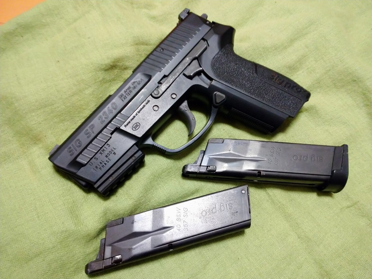 SIG PRO SP2340 KSC ガスガン エアガンレビュー