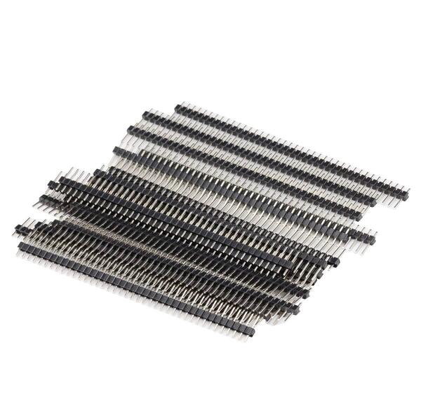 【売れ筋商品】P 1*40 ピッチ PCB ストリップ ヘッダー DIY単一列端子ピン Ardunioに対応 40-Pin 2.5