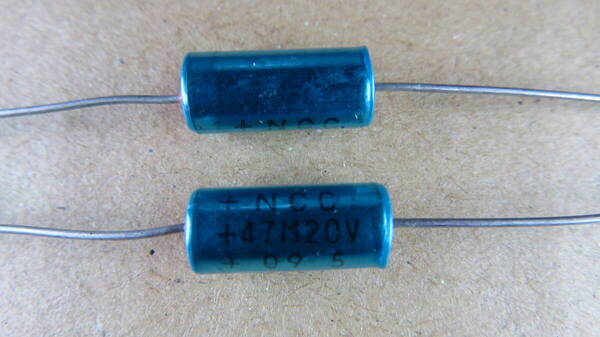 NCC・松尾電機 タンタルコンデンサ 20V/47μF 2個組