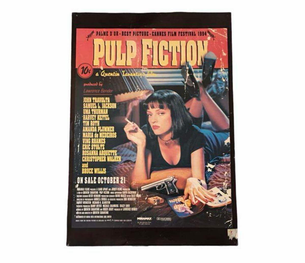 1970's ヴィンテージ STONED AGIN 額入りポスター