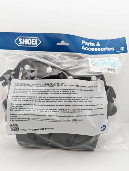 3) 新品 未使用 純正品 SHOEI ショウエイ J-STREAM 内装セット S サイズ 4512048205041 Jストリーム jstream