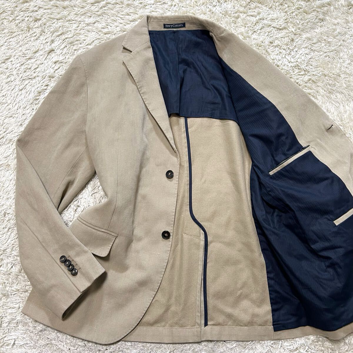 Yahoo!オークション -「henry cotton」(テーラードジャケット