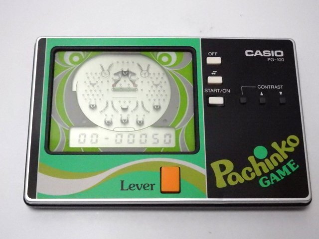 レトロ CASIO 明星チャルメラおじさん 懸賞ゲーム機