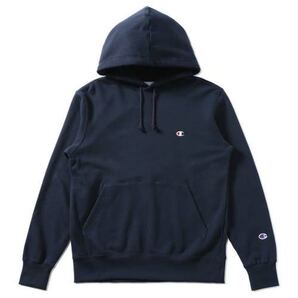 CHAMPION チャンピオン 裏毛プルオーバーパーカー C3-Q101黒 ブラック スウェット プルオーバー