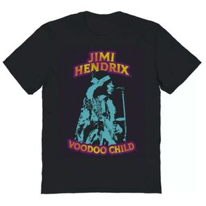 ジミ・ヘンドリックス Jimi Hendrix ジミヘン Tシャツ L 新品 ロックTシャツ バンドTシャツ ジミーヘンドリックス 日本未発売 ブラック半袖