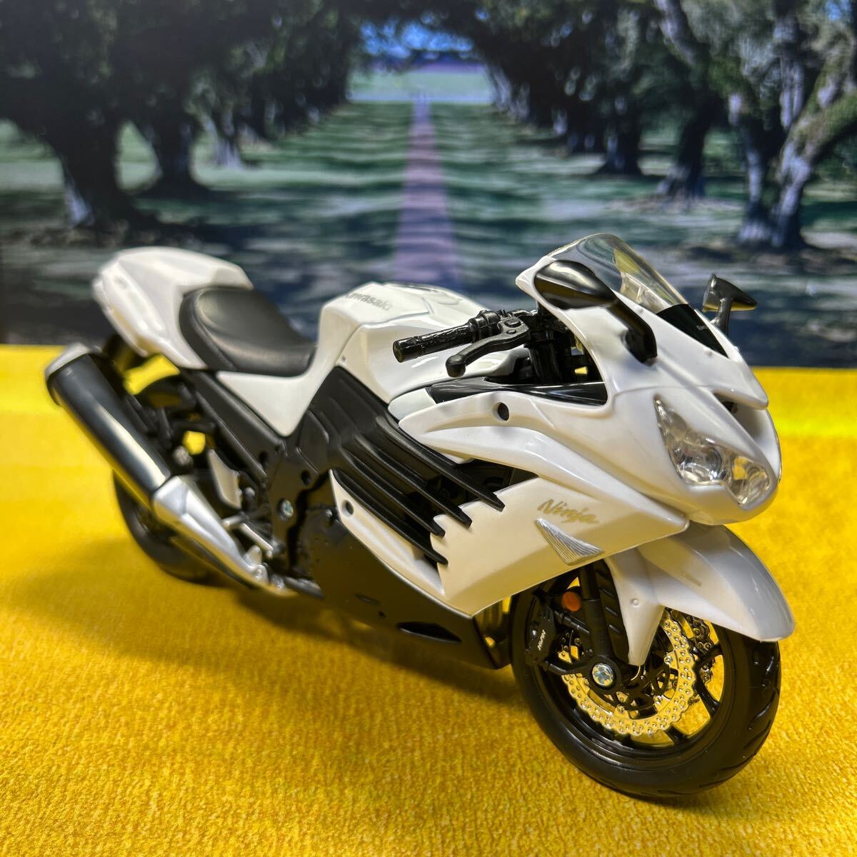 ミニカーセット RMZ 1/12 2023 カワサキ ニンジャ ZX-6R グリーン