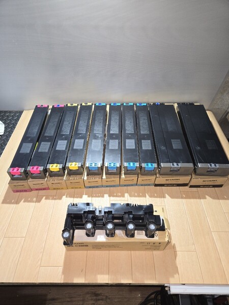SHARP/シャープ/純正品トナー/トナー/純正/MX-51JT-BA/MX-51JT-CA/MX-51JT-YA/MX-51JT-MA/MX-C30НВ/トナー回収容器