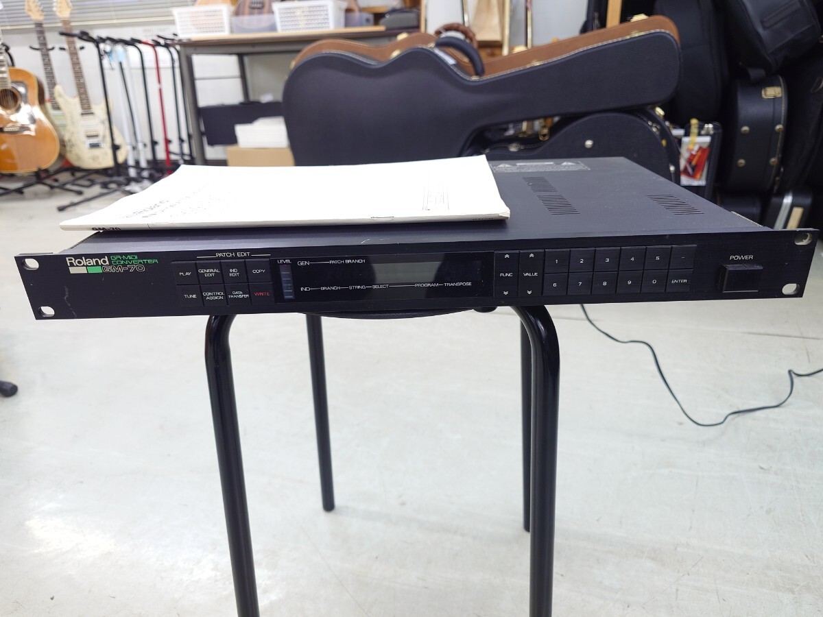 美品】ROLAND GM-70 ギターMIDIコンバーター シンセサイザー