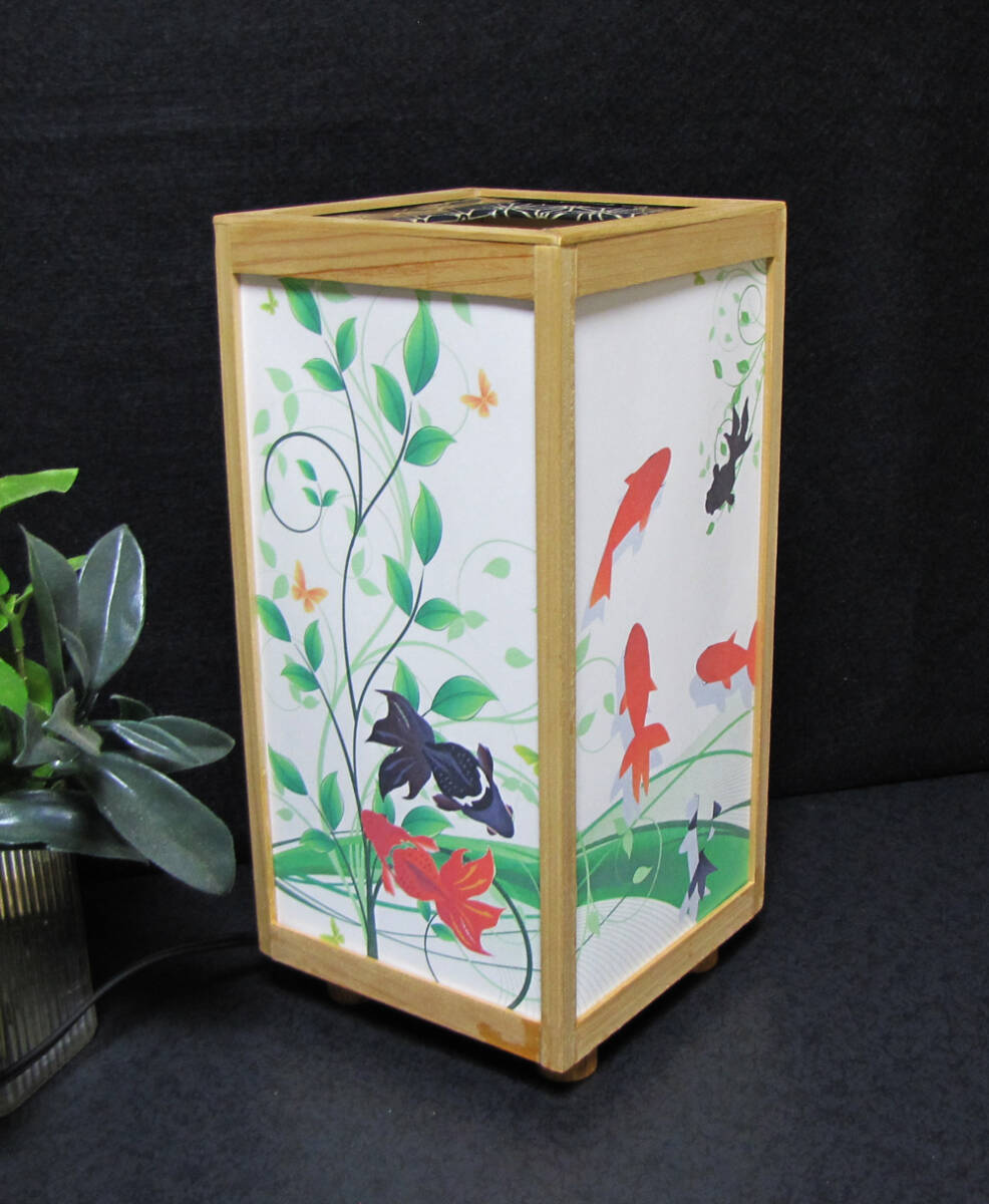 夢灯り癒しの灯火　華燭の宿り木／春秋の彩慕情　LED・檜枠造・厚紙張貼・軽量／ ☆華燭の宿り木＝「晩秋慕情」／至福の明り・心温まるひととき／LED昼