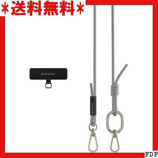 ☆人気商品☆ B009 MagEasy スマホショルダー 斜めがけ/首掛け/肩 ォン 各種 対応 Strap+ Card 182