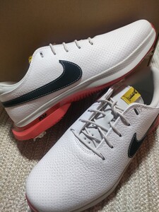 новый товар обычная цена 25850 NIKE GOLF воздушный zoom Victory Tour 3 29cm Nike Golf шиповки туфли для гольфа белый красный водонепроницаемый AIR