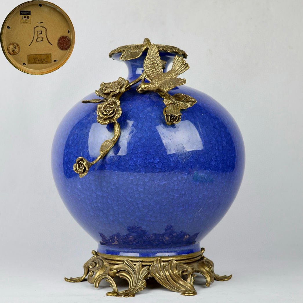 茶碗■結晶釉 渚 堅 青釉 お茶道具 古美術 時代物 骨董品■ 茶碗□結晶釉 渚 堅 青釉 お茶道具 古美術 時代物 骨董品□