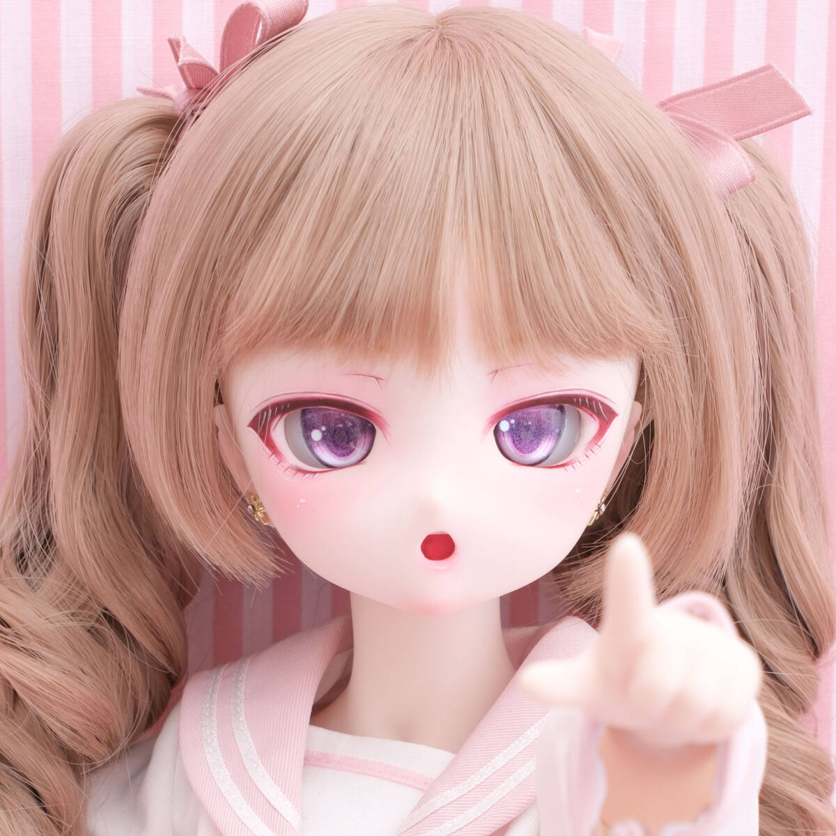 PFMdoll】DDH-32 セミホワイト カスタムヘッド＋レジンアイ MDD