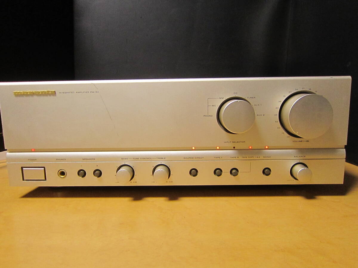 Yahoo!オークション -「marantz pm-50」(オーディオ機器) の落札