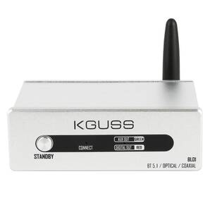 KGUSS BL01 Bluetooth DAC オーディオアンプ 【Bluetooth 5.1+DAC 2-in-1機能】オーディオデコーダー ハイレゾ オーディオ アンプ no2