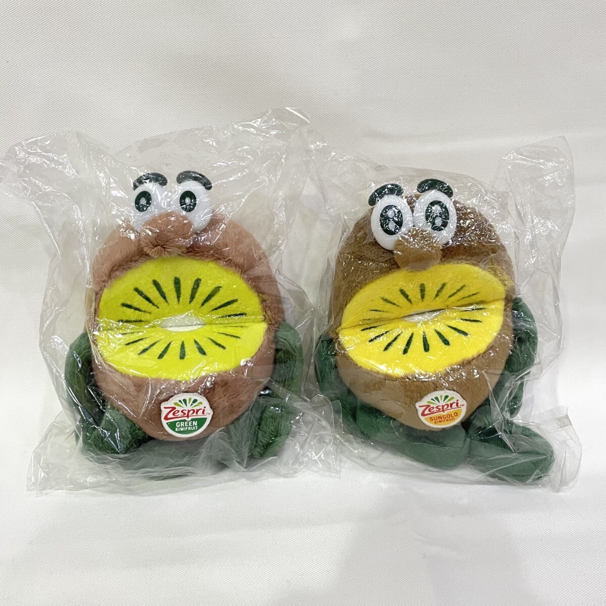 Zespri セスプリ キウイブラザーズ ぬいぐるみ 小 2点セット