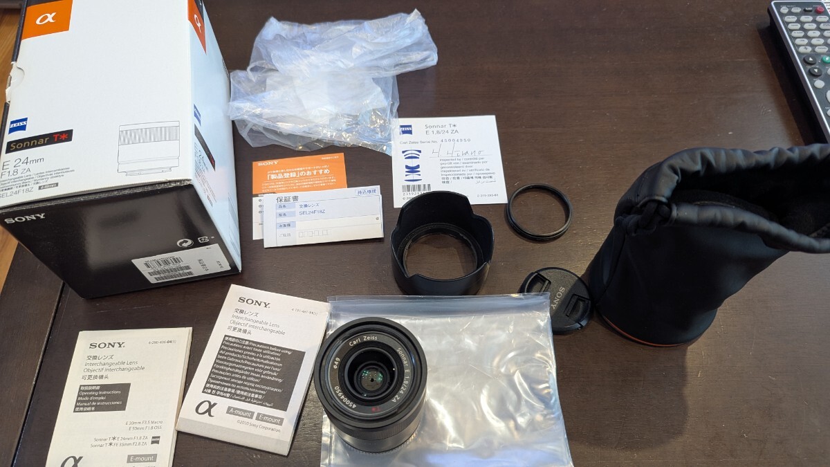 Yahoo!オークション -「sonnar t* e 24mm f1.8 za sel24f18z」の Yahoo!オークション -「sonnar t* e 24mm f1.8 za sel24f18z」の