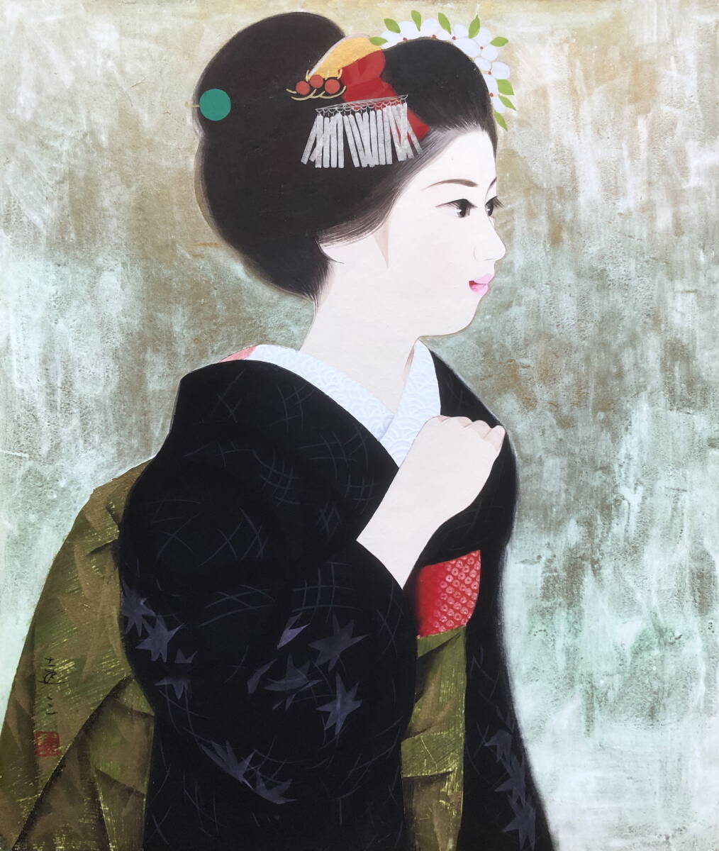 Yahoo!オークション -「清水達三 舞妓」(絵画) (美術品)の落札 Yahoo!オークション -「清水達三 舞妓」(絵画) (美術品)の落札