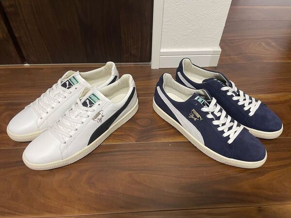 激レア PUMA プーマ クライド home &away 新品未使用 27.5 スウェード バスケット パレルモ 限定 完売品 clyde