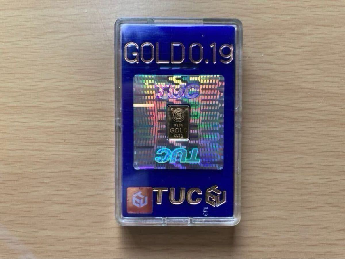 TUC GOLD0.1g チップ 6個セット TUC GOLD0.1g チップ 6個セット TUC パチンコ 景品 1G GOLD 純金