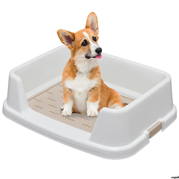 【銀イオンで臭いの元となる菌の発生を抑制】犬用トイレ 大型犬対応 トイレのしつけサポート シーツ交換簡単 清潔保ちやすい 水洗い可