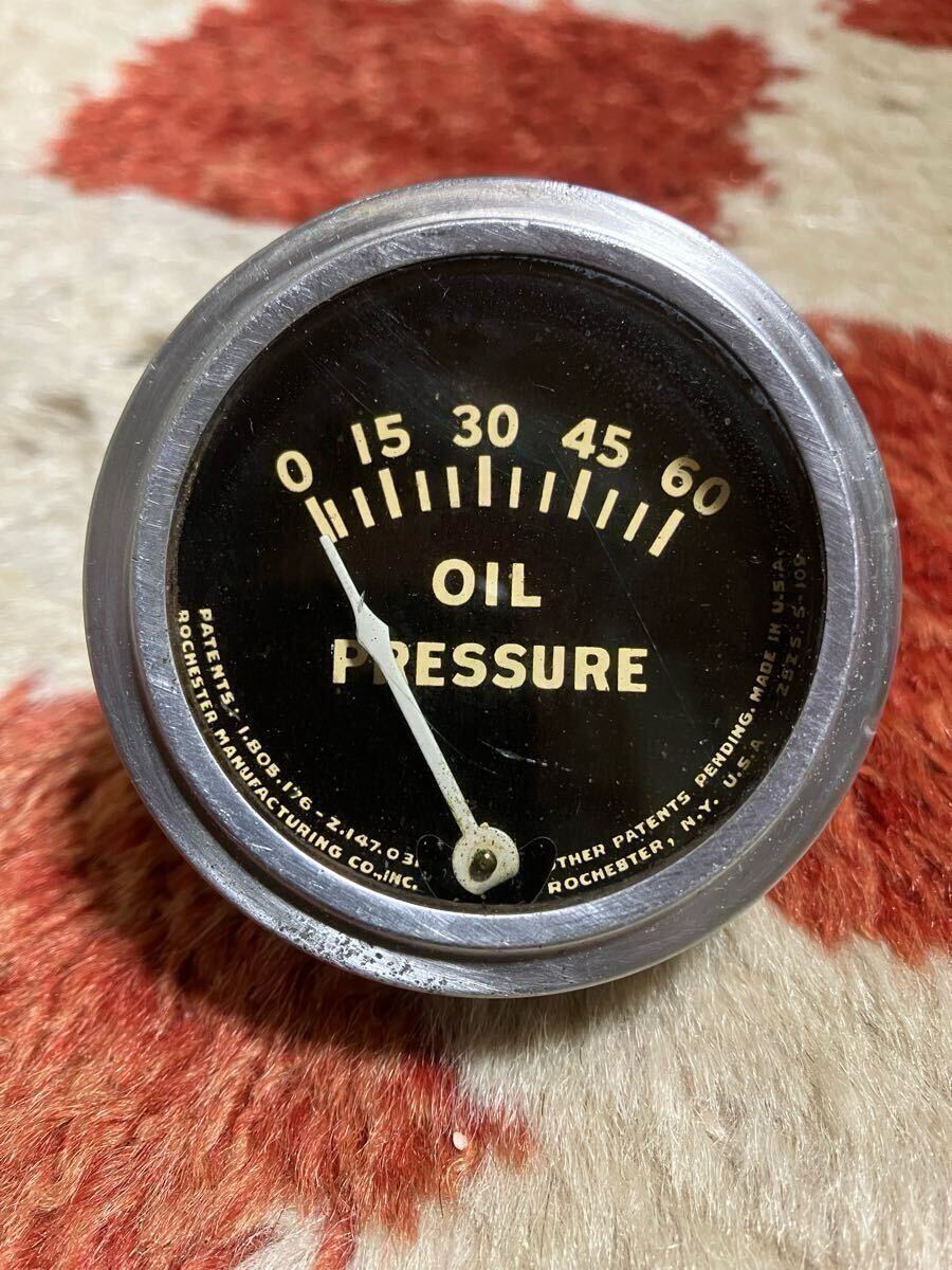 オイルプレッシャーゲージ　ナックルヘッド　 パンヘッド　ショベルヘッド Yahoo!オークション - オイルプレッシャーゲージ パンヘッド