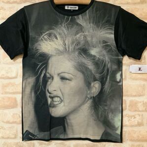 シンディローパー アップ Tシャツ Lサイズ