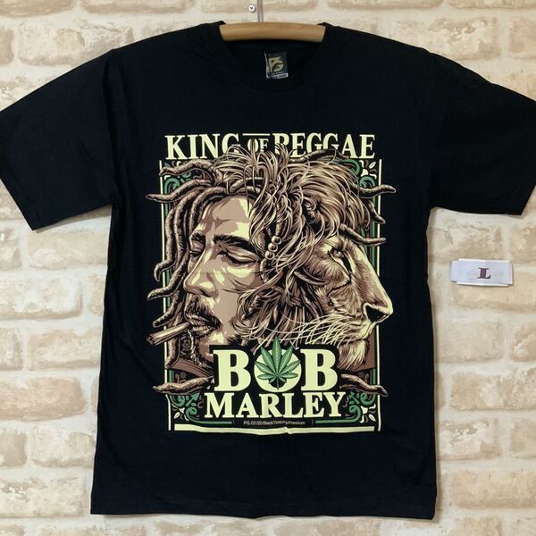 ボブマーリー Tシャツ Lサイズ king of reggae