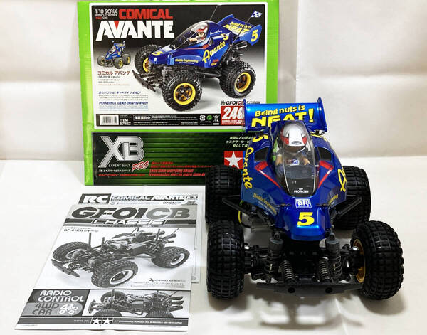 【★送料無料★】タミヤ 1/10RC コミカル アバンテ(GF-01CBシャーシ)XB 完成品 TAMIYA