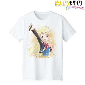 アルマビアンカ きんいろモザイク Thank you!! 九条カレン Ani-Art aqua label Tシャツ メンズMサイズ 未開封品