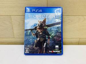 【良品】PS4 バイオミュータント ゲームソフト プレステ4