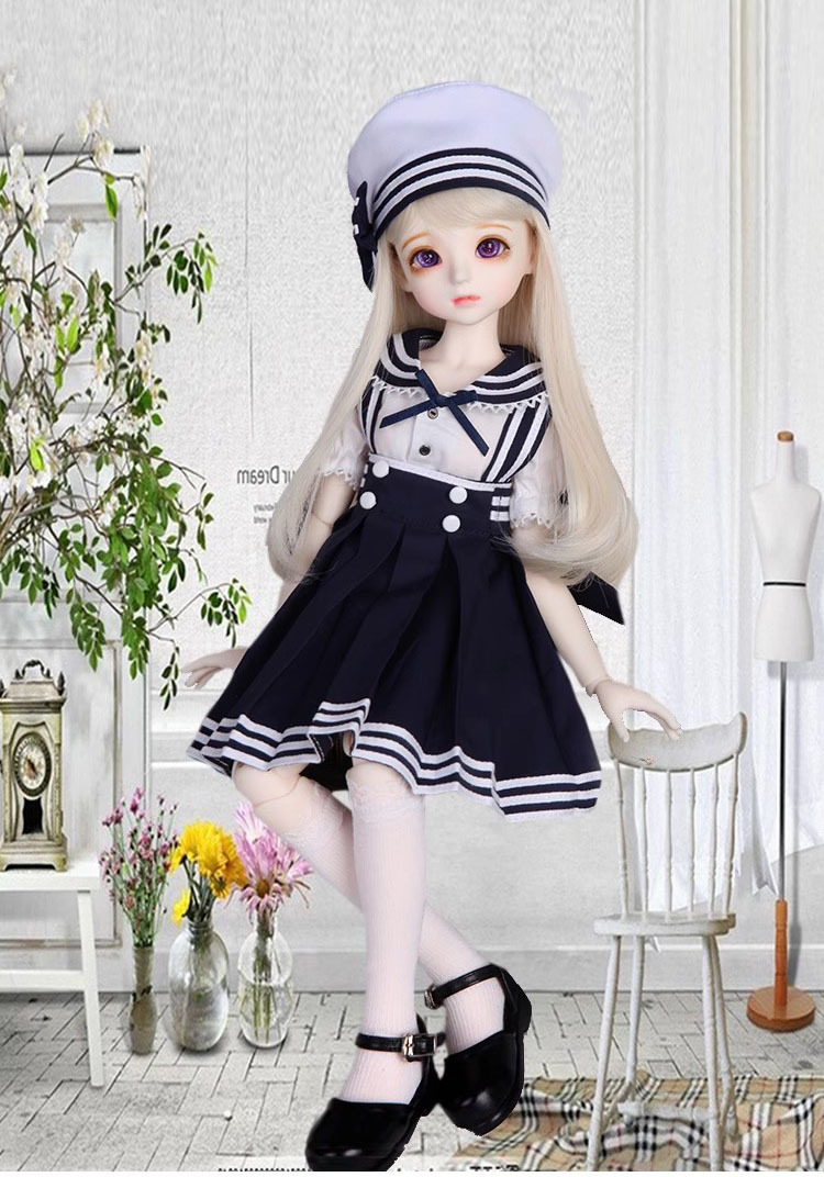 速決 スーパードルフィー MSD サイズ セーラー服 中古品 難有 速決 スーパードルフィー MSD サイズ セーラー服 中古品 難有