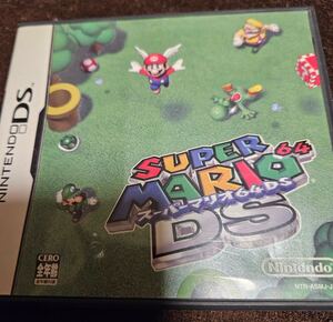 ケース&説明書のみ!!DS用 スーパーマリオ64DS ソフトなし!長期自宅保管