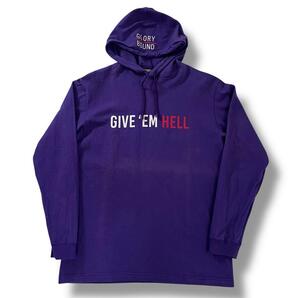 クーティープロダクションズ GIVE EM HELL パーカー パープル M
