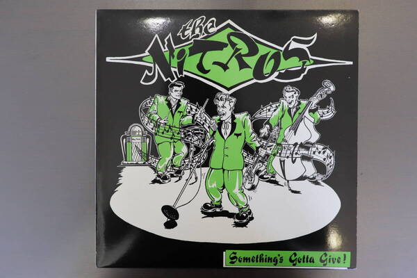 【極美】ロカビリー THE NITROS SOMETHING'S GOTTA GIVE レコード LP