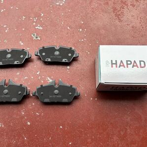 送料無料 HAPAD MINI ミニ R56 ONE クーパー フロント ブレーキパッド ディスクパッド 左右セット