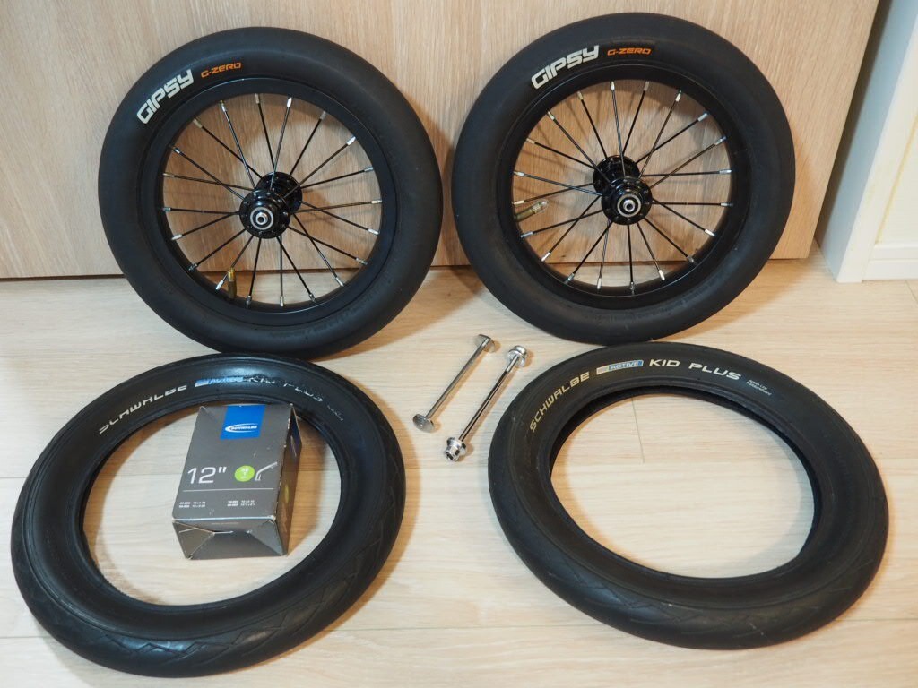 DADDY LAB ダディラボ HEX-WHEEL+タイヤセット ブラック