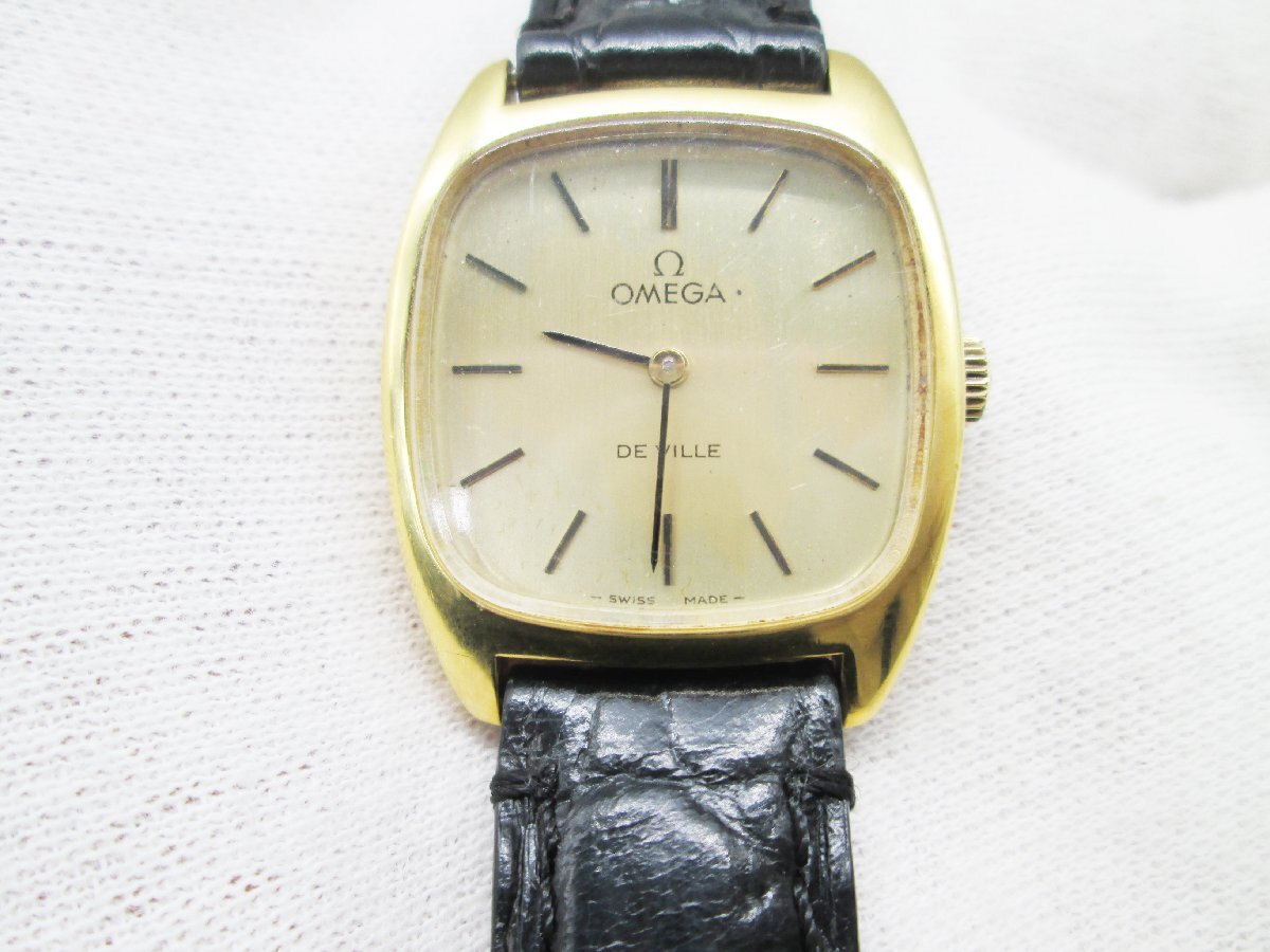 OMEGA DE VILLE 手巻き 稼働 メッキ OMEGA DE VILLE 手巻き稼働メッキ
