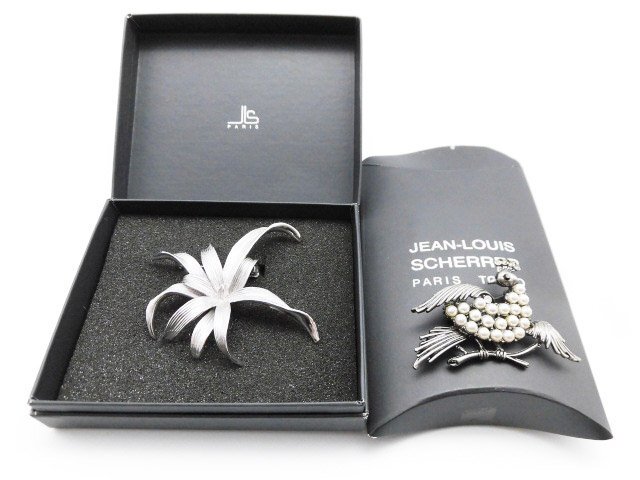 Yahoo!オークション -「jean-louis scherrer」(ブローチ