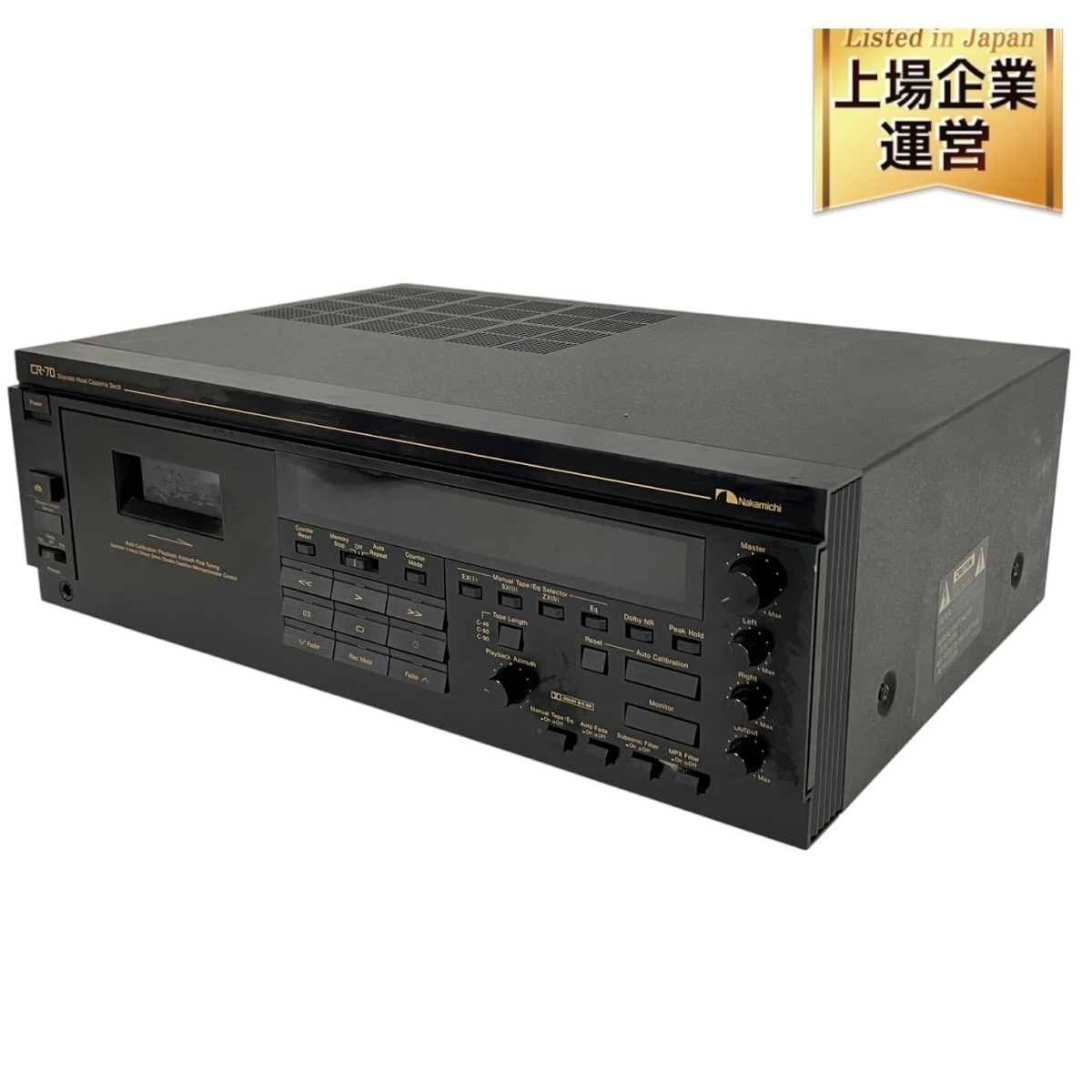 Yahoo!オークション -「nakamichi cr-70」の落札相場・落札価格 Yahoo!オークション -「nakamichi cr-70」の落札相場・落札価格