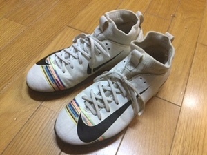 Y1 старт USED б/у NIKE Nike MERCURIAL Mercury aru22.5. изначальный .. ребенок поэтому .! еще ...! Yupack 60 размер . отправка!
