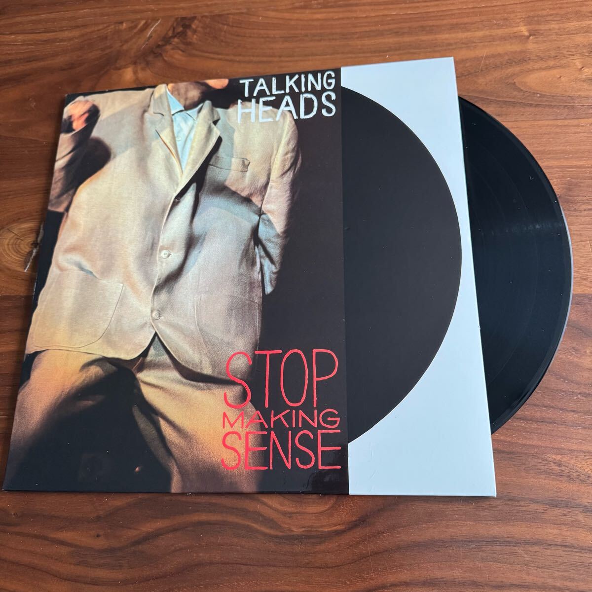 名盤TALKING HEADS ストップ メイキング センス 見本盤プロモLP