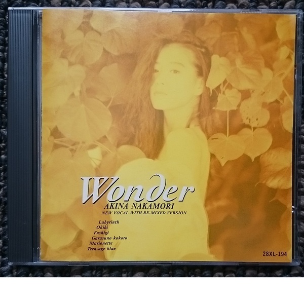 KF 中森明菜 wonder ワンダー