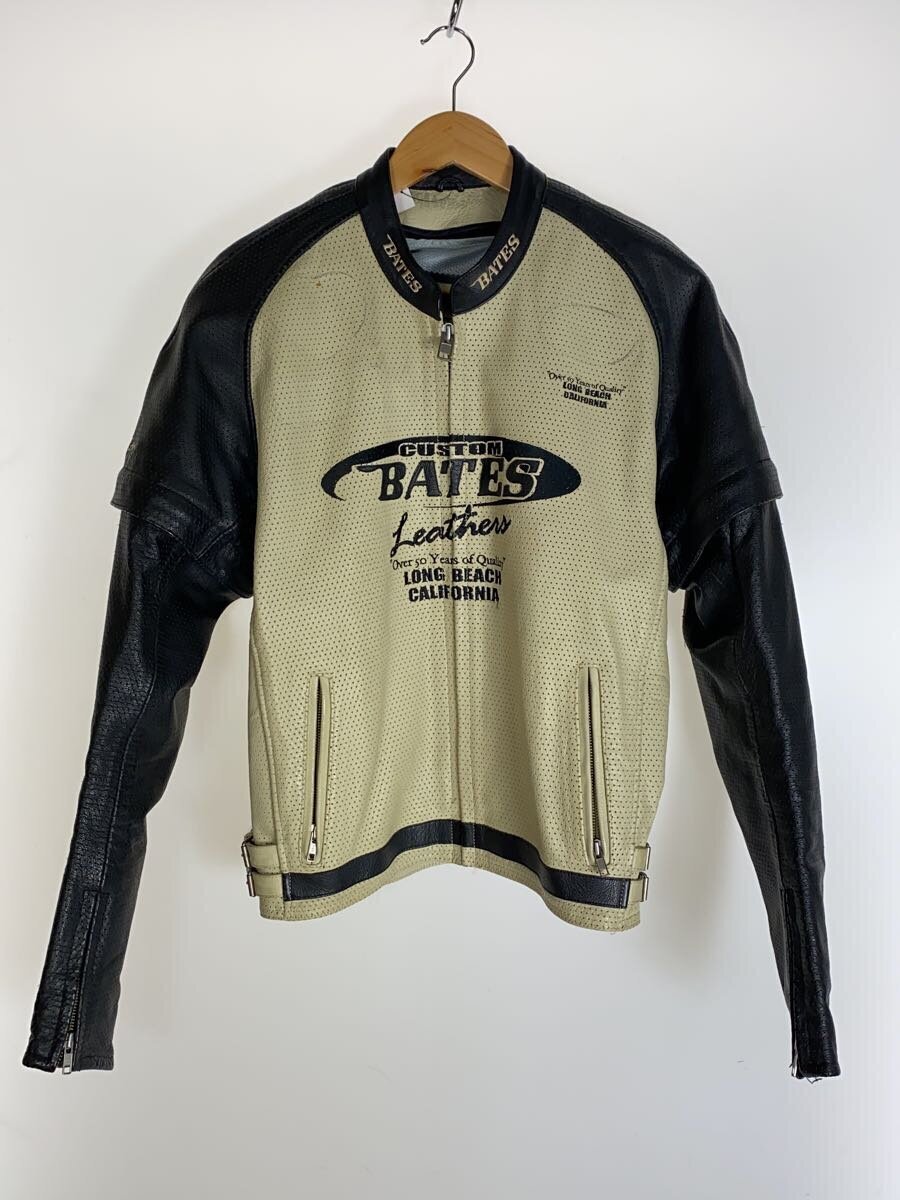 Yahoo!オークション -「ベイツ bates レザージャケット」の落札