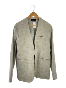 LAid Back/レイドバック/WOOL JACKET/ノーカラーウールジャケット/2/ウール/グレー