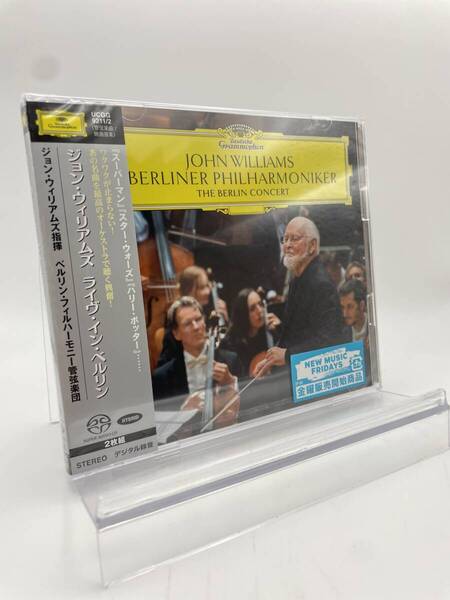 M 匿名配送 CD ジョン・ウィリアムズ ライヴ・イン・ベルリン 生産限定盤 SACDハイブリッド 4988031510520